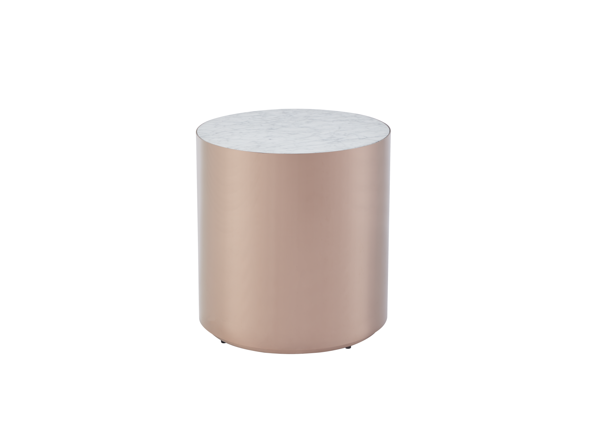 Drum Metal Side Table