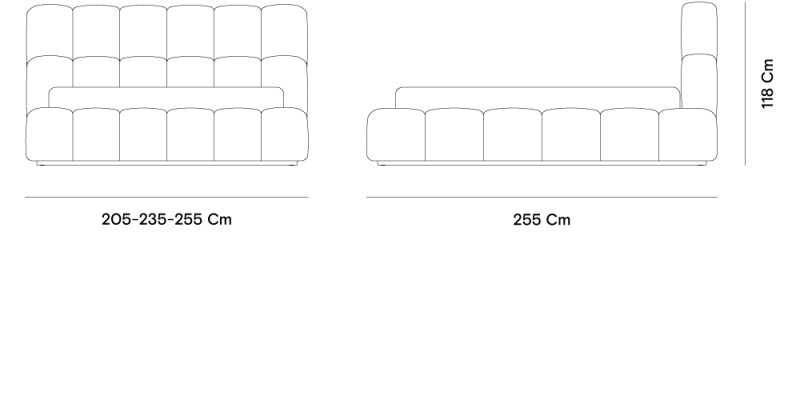 Duino bed 3 tiers